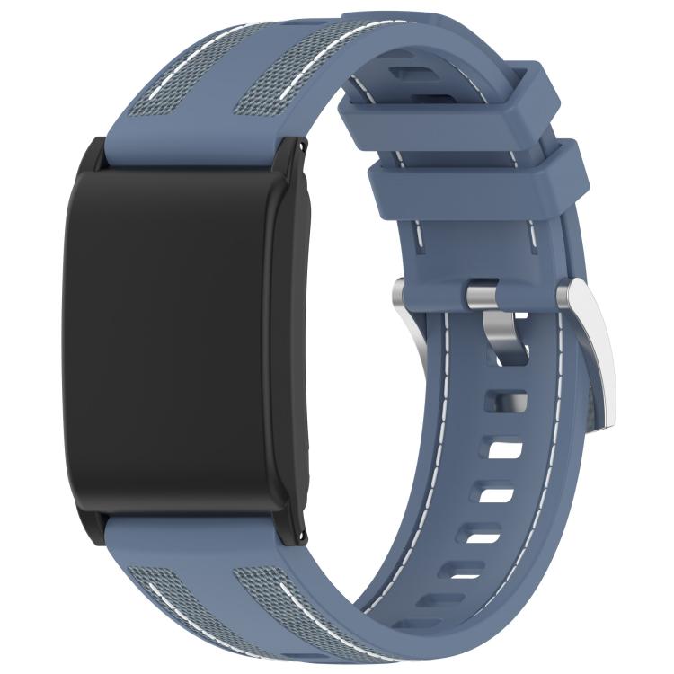 Composite Type Nylon Braided Silicone Watch Band — Starlight