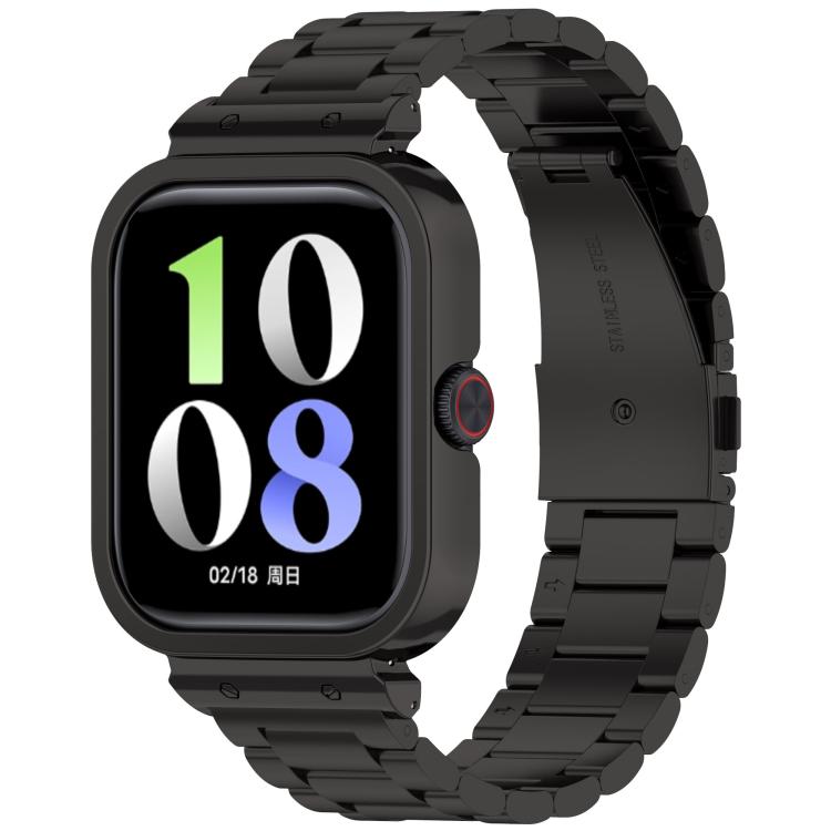 Watch Frame Integrated Three Beads Stainless Steel Watch Band