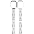 Watch Frame Integrated Three Beads Stainless Steel Watch Band — view 12