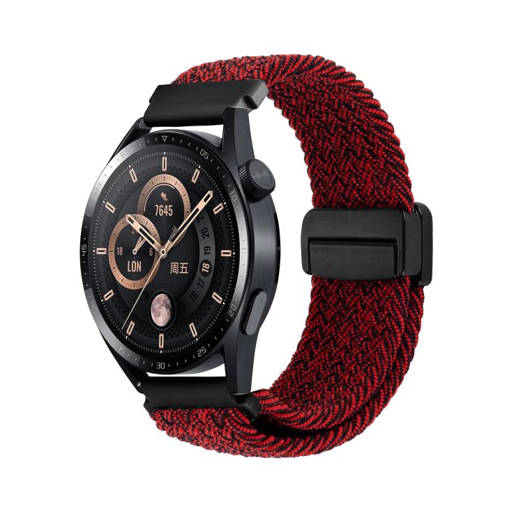 Magnetic Buckle Nylon Braided Watch Band — view 23
