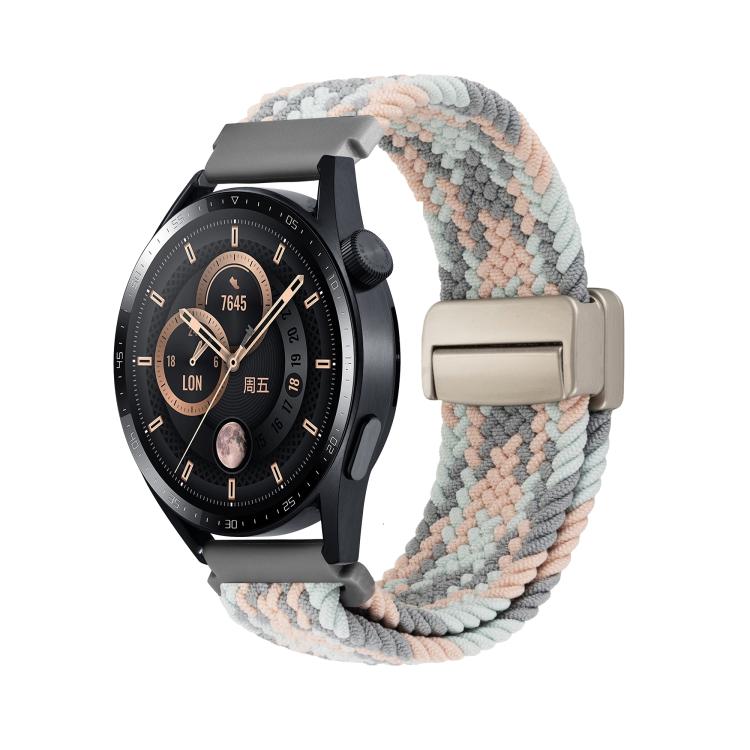 Magnetic Buckle Nylon Braided Watch Band — view 25