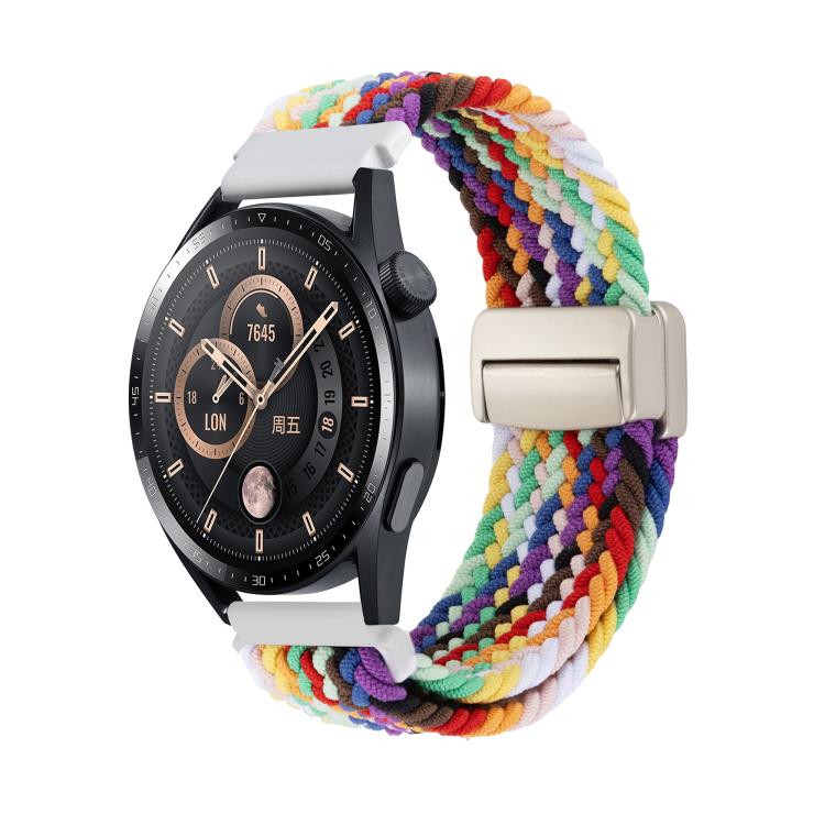 Magnetic Buckle Nylon Braided Watch Band — view 27