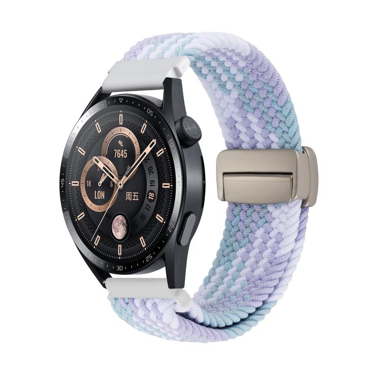 Magnetic Buckle Nylon Braided Watch Band — view 31