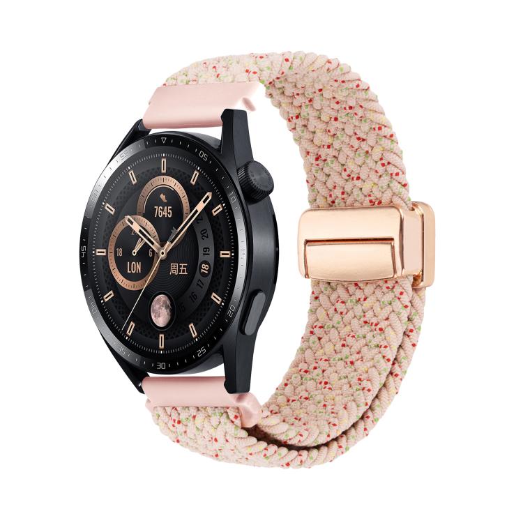 Magnetic Buckle Nylon Braided Watch Band — view 33