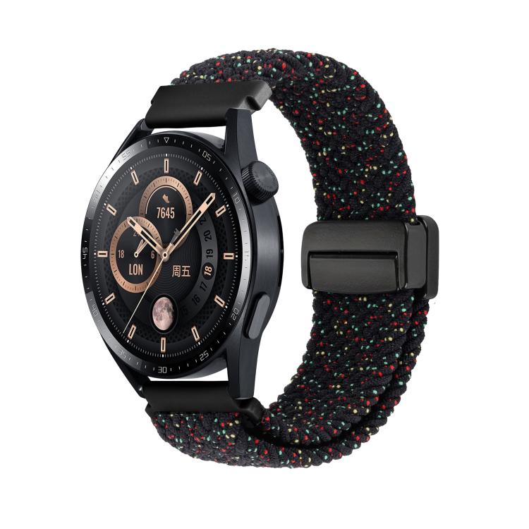 Magnetic Buckle Nylon Braided Watch Band — view 35