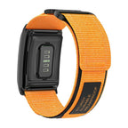 Two Sections Hook And Loop Fastener Nylon Watch Band — For WHOOP 4.0