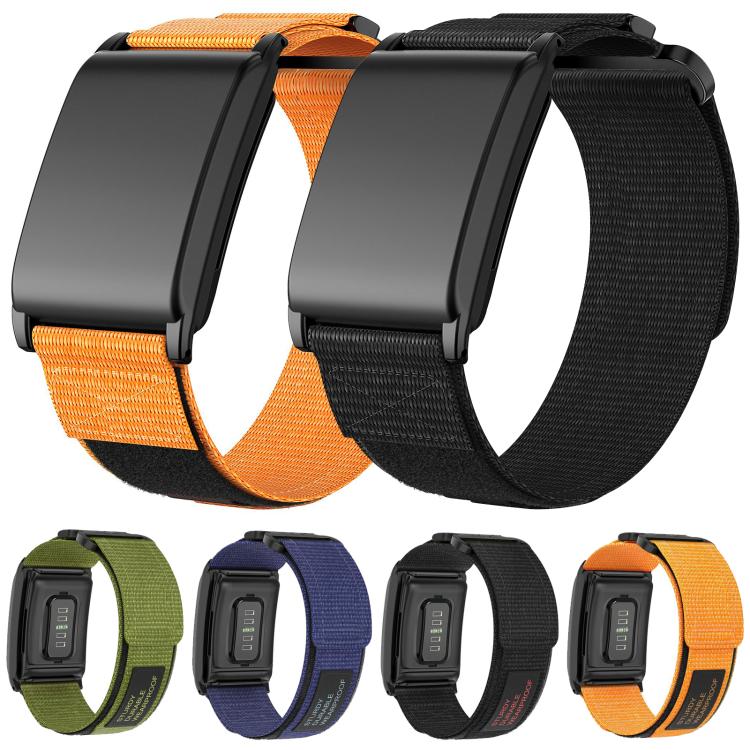 Two Sections Hook And Loop Fastener Nylon Watch Band — view 8