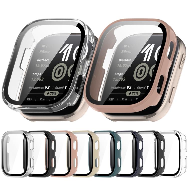 Tempered Film Integrated PC Watch Protective Case