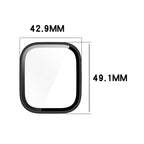 Tempered Film Integrated PC Watch Protective Case