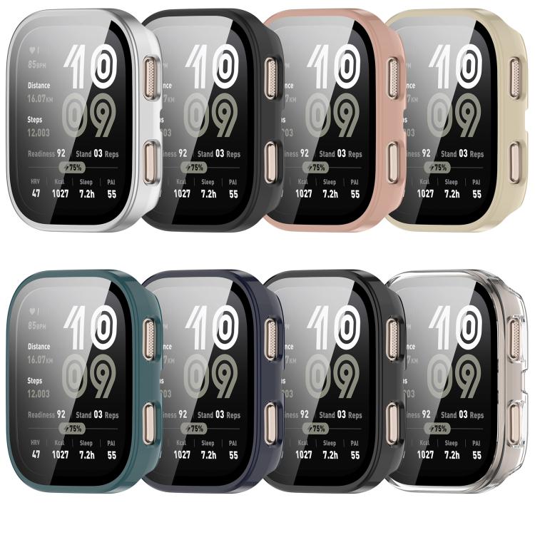 Tempered Film Integrated PC Watch Protective Case