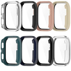 Tempered Film Integrated PC Watch Protective Case