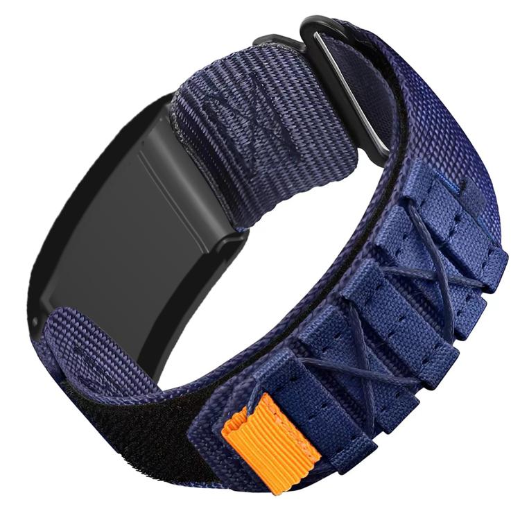 Nylon Hook and Loop Fastener Watch Band — Military Green