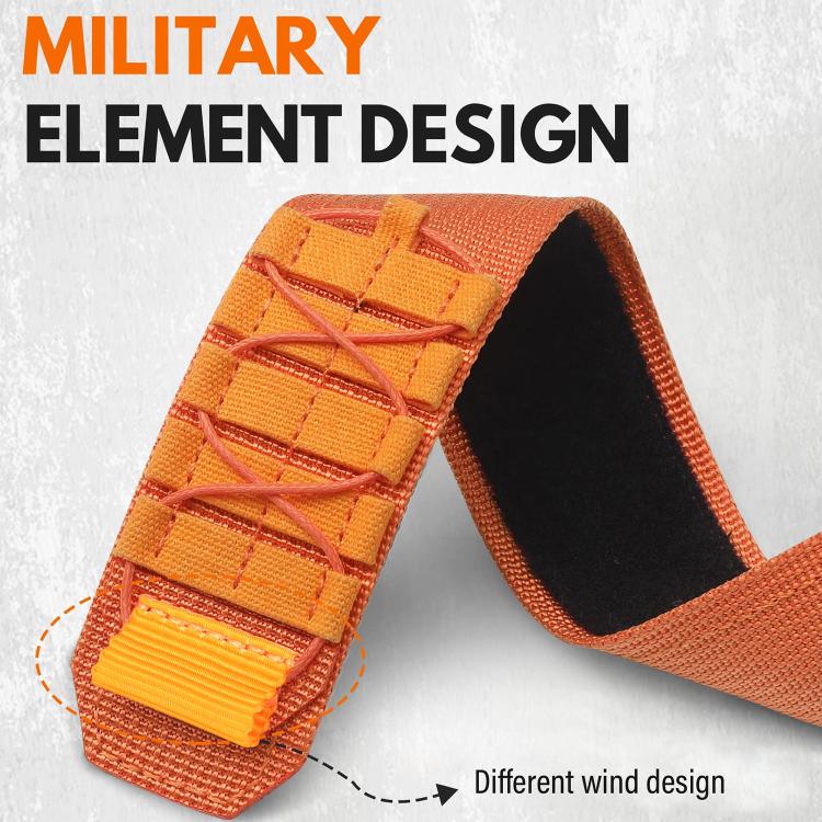 Nylon Hook and Loop Fastener Watch Band — view 9
