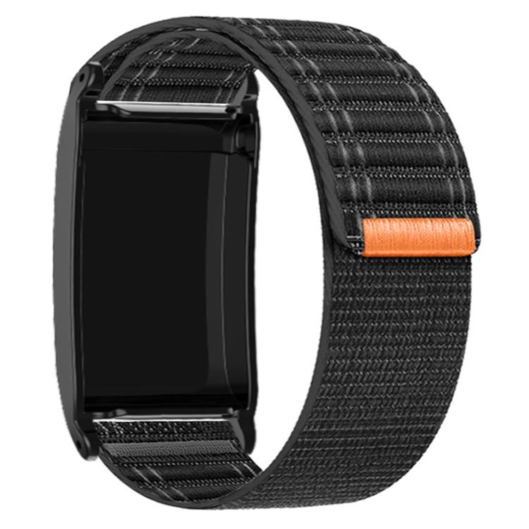 Nylon Loop Watch Band — Black
