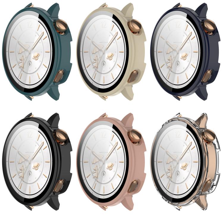 Tempered Film Integrated PC Watch Protective Case