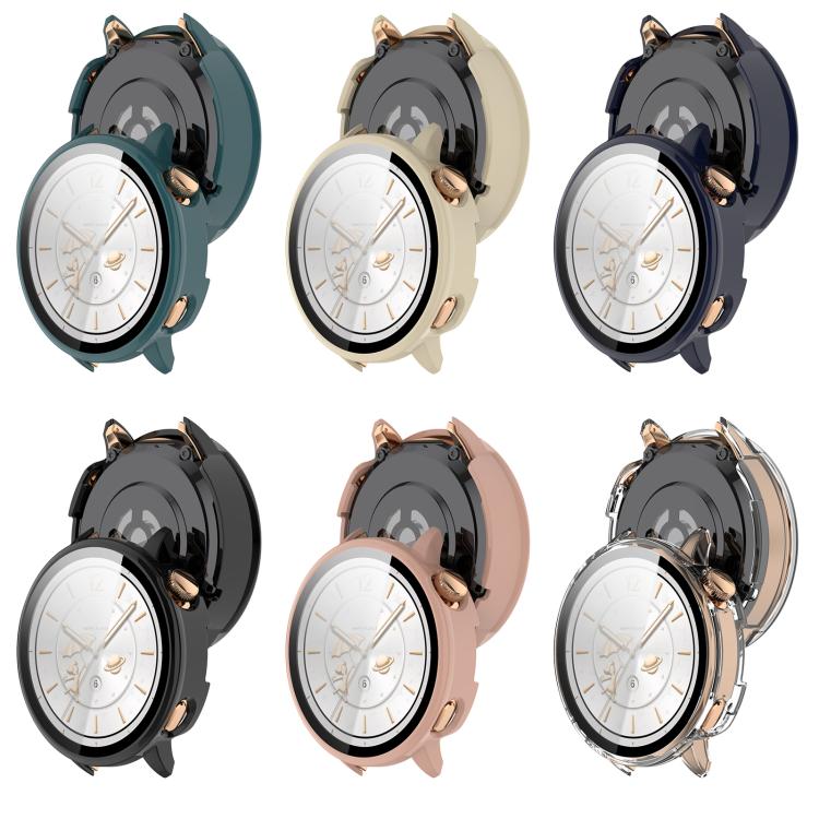 Tempered Film Integrated PC Watch Protective Case