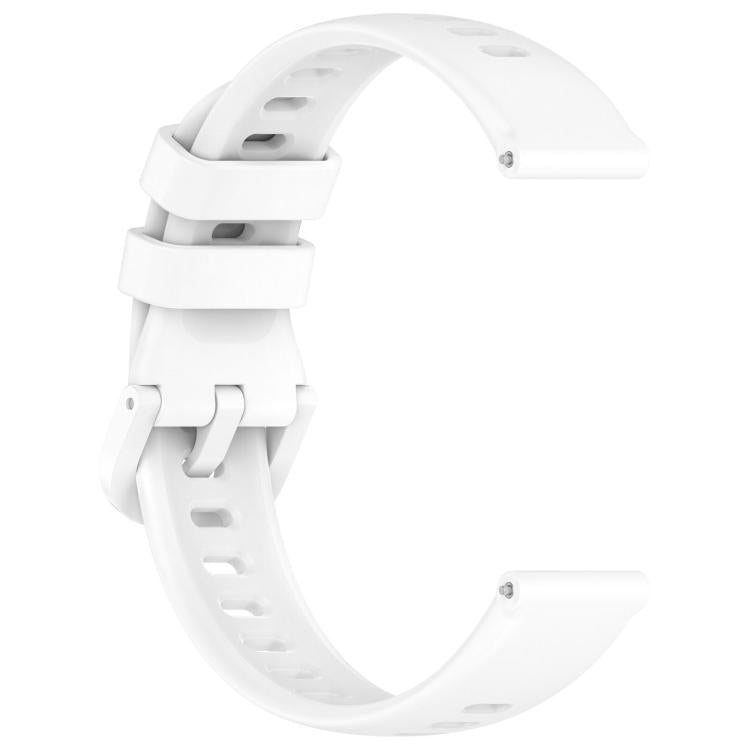 Colorful Quick Release Buckle Silicone Watch Band — Pink