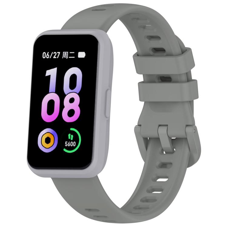 Colorful Quick Release Buckle Silicone Watch Band — Orange