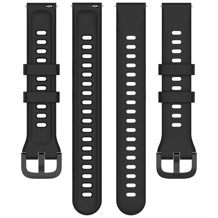 Colorful Quick Release Buckle Silicone Watch Band — view 18