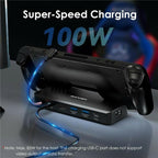 WAVLINK UHP3426 For Steam Deck Gigabit RJ45 100W PD Hub Adapter 6 in 1 Docking Station — view 3