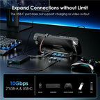 WAVLINK UHP3426 For Steam Deck Gigabit RJ45 100W PD Hub Adapter 6 in 1 Docking Station — view 5