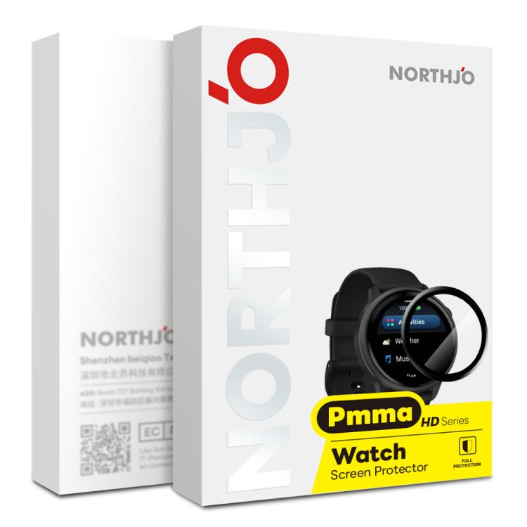 NORTHJO Watch Screen Protector PMMA Anti Scratch HD Screen Film