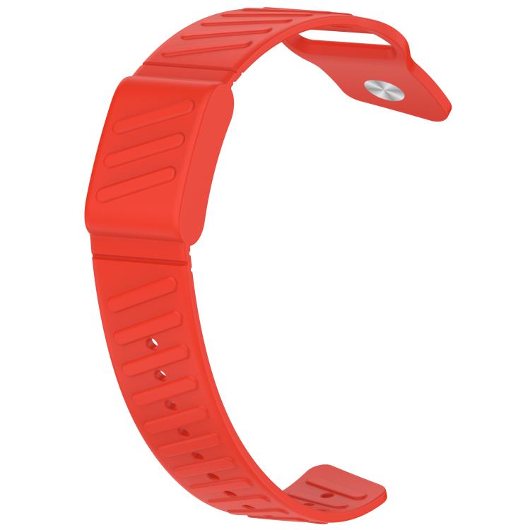 Silicone Texture Watch Band — Light Blue