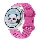 Eco-Friendly Granular Colorful Dots Silicone Watch Band