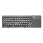 KF86 MAX Foldable Wireless Bluetooth-Compatible Keyboard With Touchpad