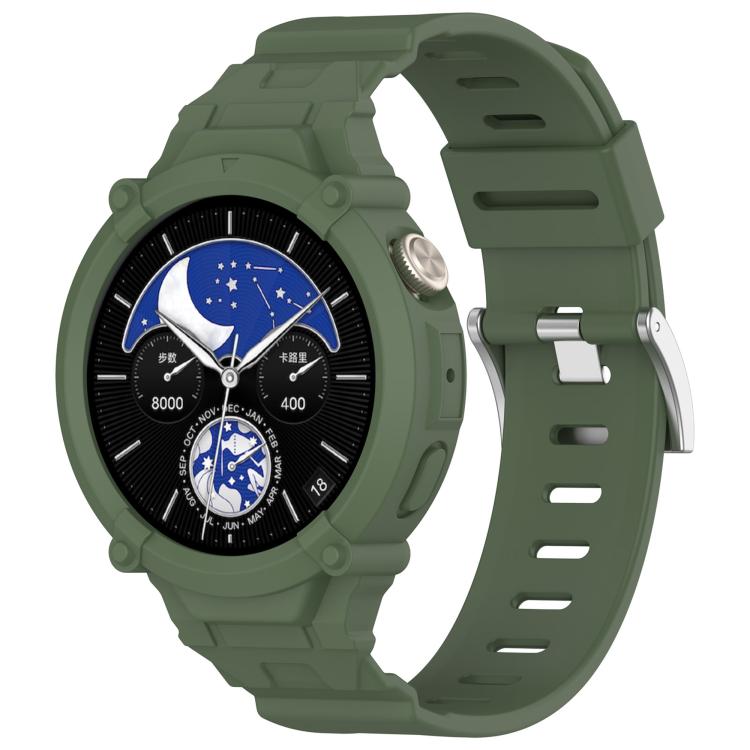 Watch Case Integrated Silicone Watch Band