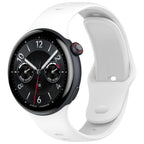 Solid Color Reverse Buckle Silicone Watch Band