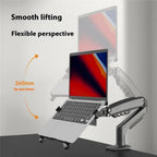 NORTH BAYOU F80-FP For 10-17 Inch Laptop Height Adjustable Desktop Mount Bracket — view 6