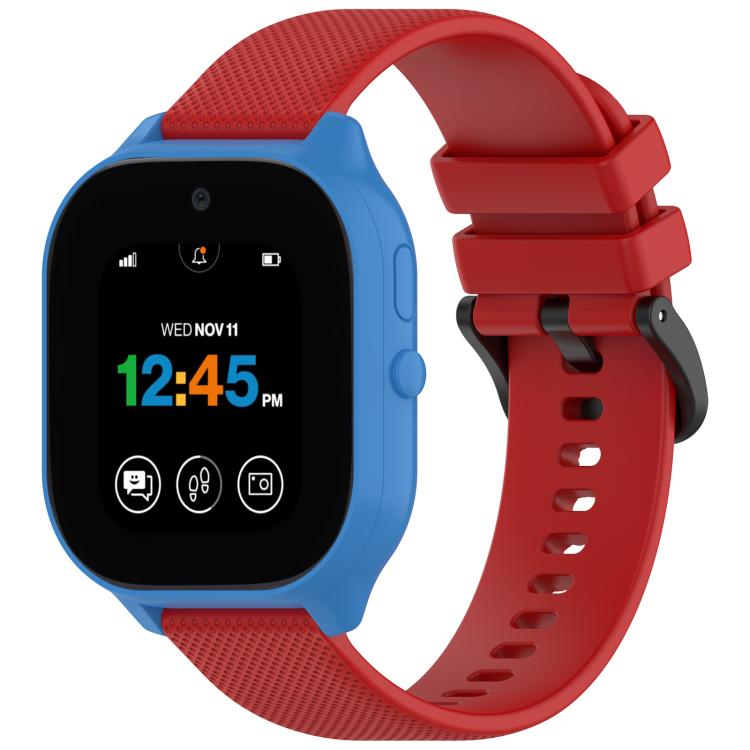 Kids Watch Textured Silicone 20mm Watch Band — Morning Mist Gray