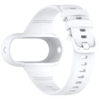 Solid Color Silicone Watch Band — White