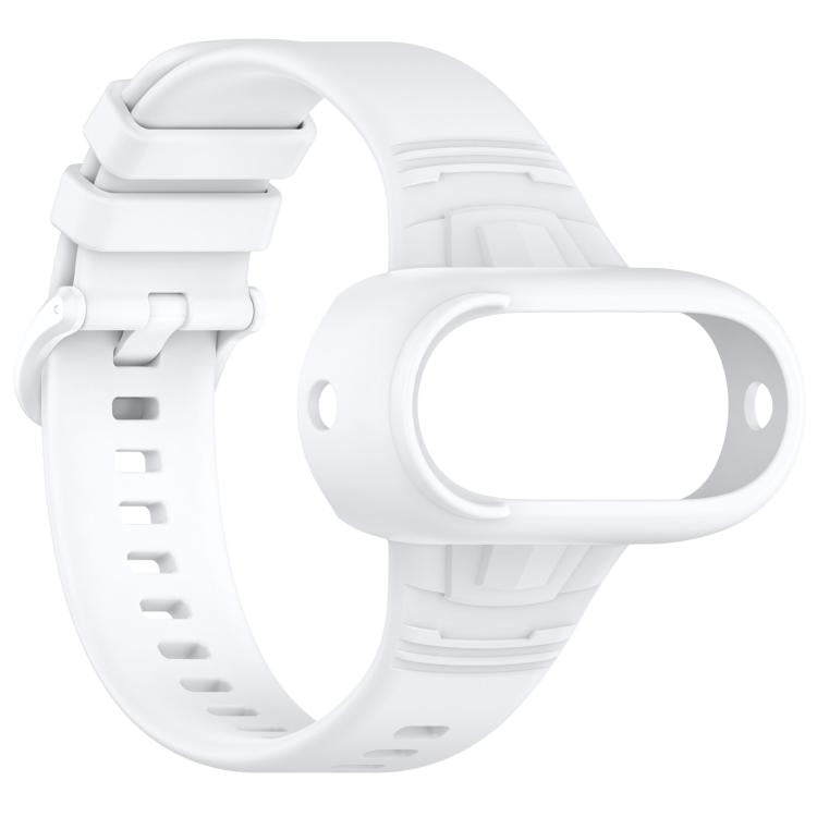 Solid Color Silicone Watch Band — Light Pink