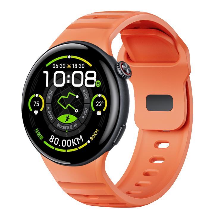Reverse Buckle Silicone Watch Band — Starlight Color