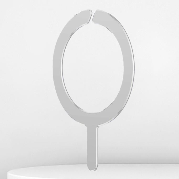 Wireless Charging Aluminum Alloy Ring Magnetic Sheet — Dark Purple Lower Gap