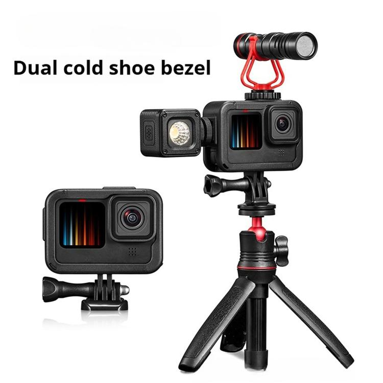 Dual Cold Shoes Frame Expansion PA Cage with Side Interface Cover