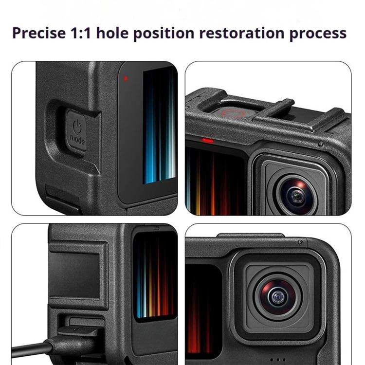 Dual Cold Shoes Frame Expansion PA Cage with Side Interface Cover