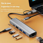 2501 RJ45 Gigabit Network Card Converter USB-C / USB to Ethernet Adapter — view 3