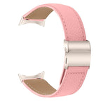Lychee Texture Starlight Turtle Back Buckle Leather Watch Band