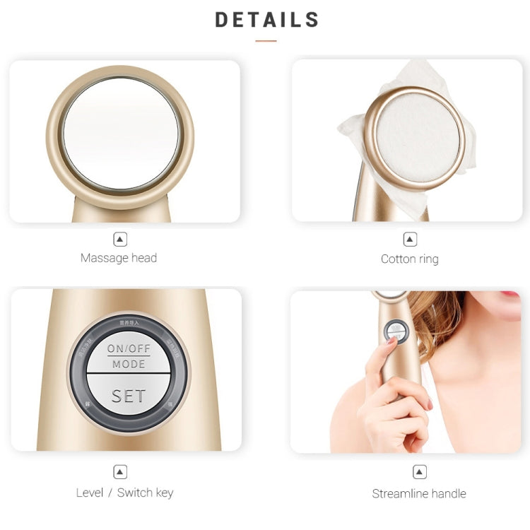 K-SKIN KD9930 Facial Thermostat Beauty Introduction Instrument Beauty Device Face Cleansing Massager for Women Facial Skin Care