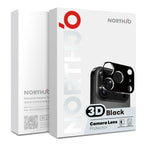 2pcs NORTHJO Camera Lens Protector 3D HD Tempered Glass Film