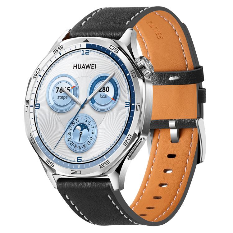 Quick Release Button Buckle Genuine Leather Watch Band