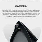 M01 Smart Glasses, with HD Camera, Support Bluetooth Call, AI Intelligent Translation — view 4