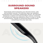 M01 Smart Glasses, with HD Camera, Support Bluetooth Call, AI Intelligent Translation — view 5