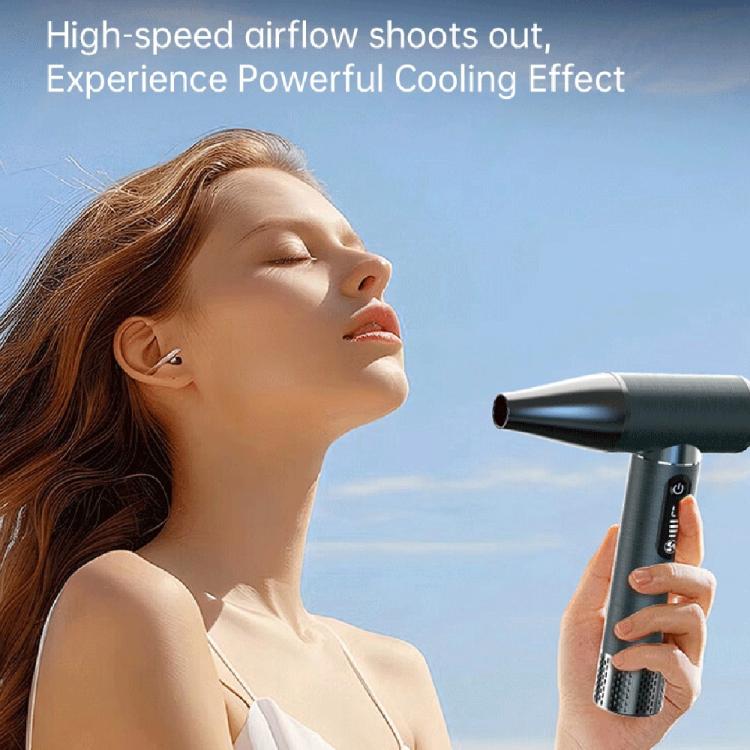 D15S Compact Powerful Brushless Motor Blower Dust Cleaner Portable High-Speed Air Flow Fan — view 2