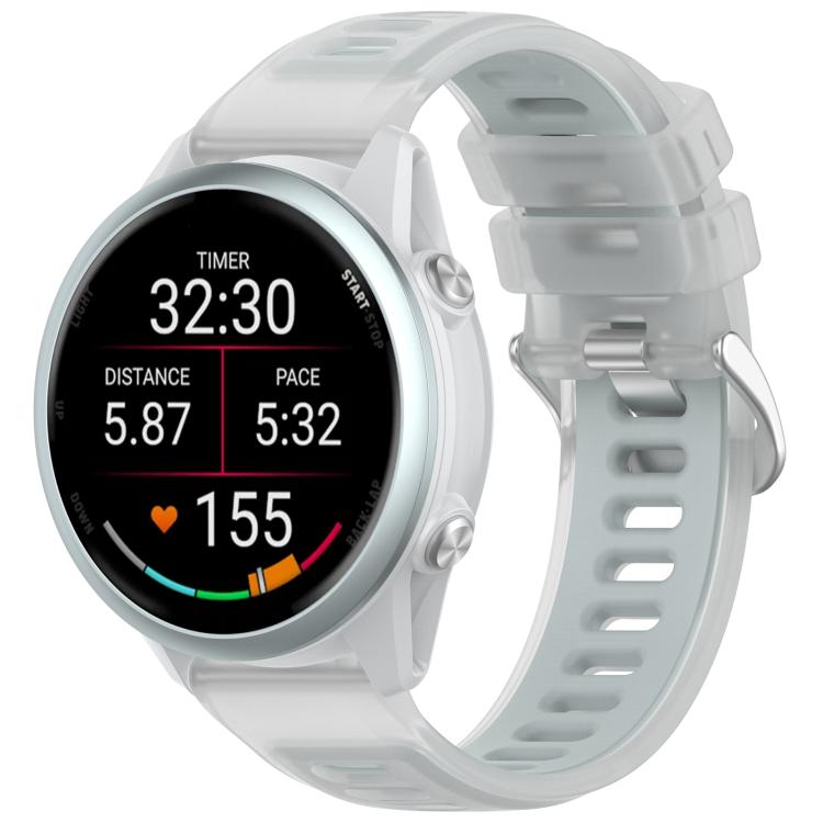 Jelly Silicone Watch Band — White