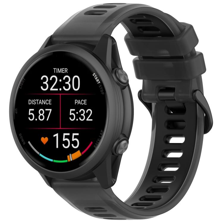 Jelly Silicone Watch Band — Black
