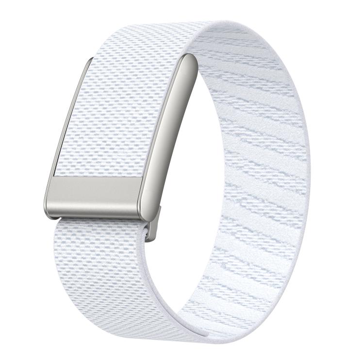 For Whoop 5.0 Elastic Force Decorative Design Nylon Watch Band — Black